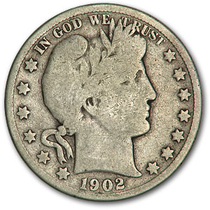1902 S Barber Half Dollar Value - APMEX
